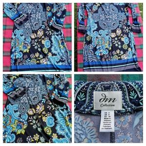 JM Collection 3/4 sleeve Print Dress 4